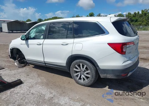 2022 Honda Pilot Awd Ex-L из США, поврежденный, VIN 5FNYF6H58NB010014